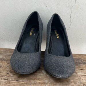 Neiman Marcus Wedge Pump Heel